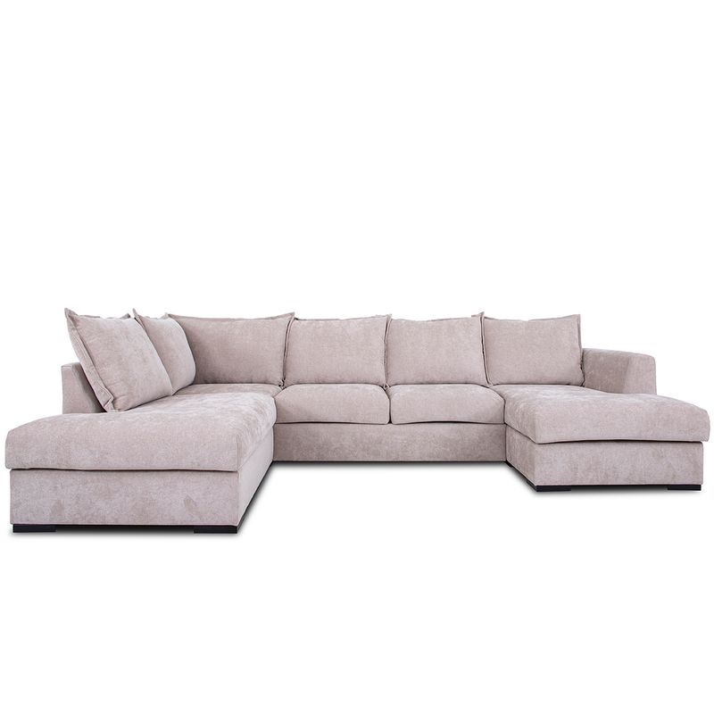 Chill U-sofa 330x215 cm - Storm tekstil