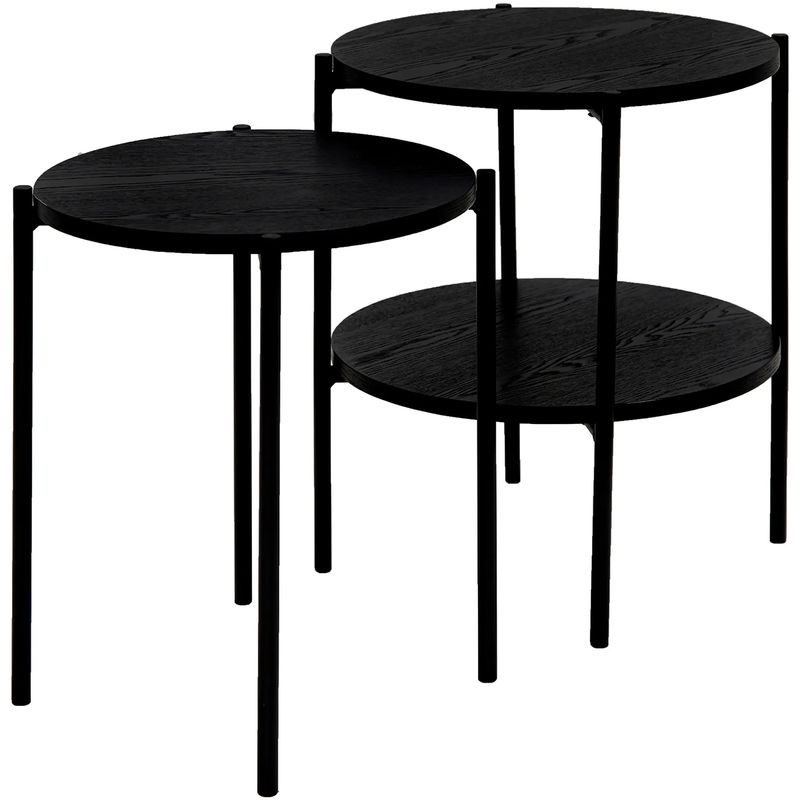 Asker sidebord sett 2 stk