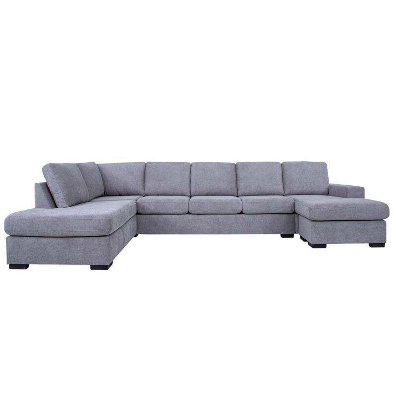 Vega U-hjørnesofa 346x200cm - Storm tekstil