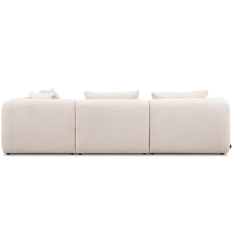 Sori hjørnesofa med åpen ende 280X210cm - Velg Boogie bouclè