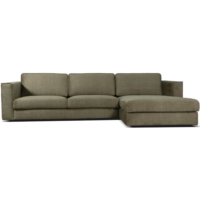 Orlando 3 seter med sjeselong 316 x 196 cm Vogue velur