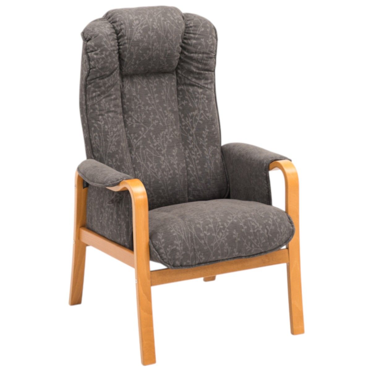 Cardiff hvilestol med regulerbar rygg | Brego tekstil