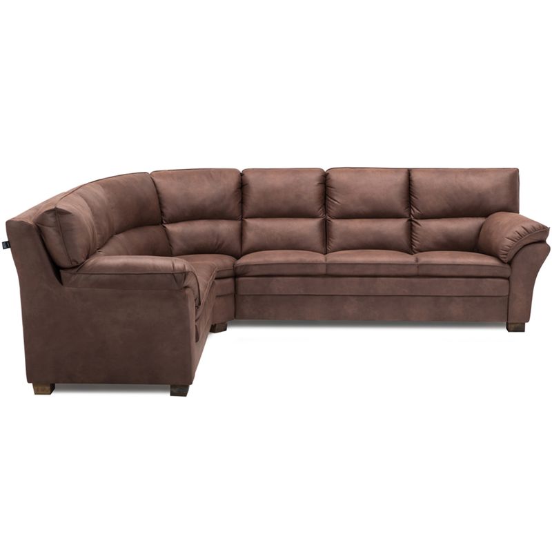 Palma Hjørnesofa i ekte skinn 290x235cm