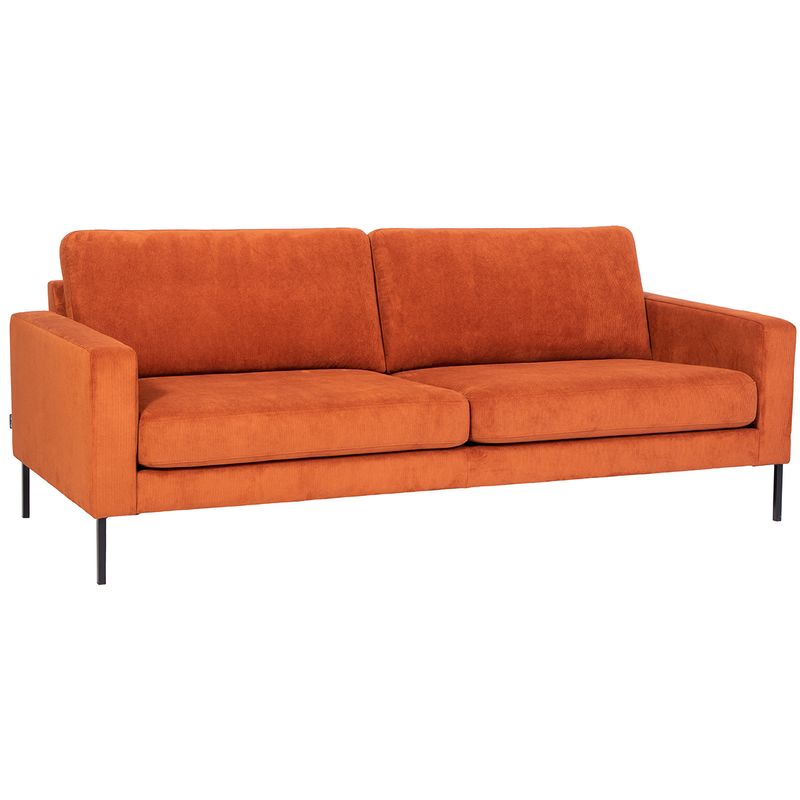 Flint 3 seter sofa 214 cm - Velg Fjord cordfløyel