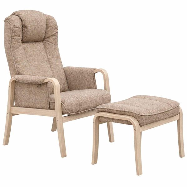 Hovedbilde Cardiff hvilestol med regulerbar rygg | Brego ...