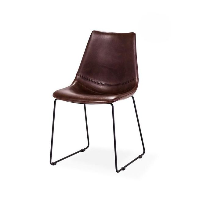 Hovedbilde Fly Spisestol vintage brun med sort ...