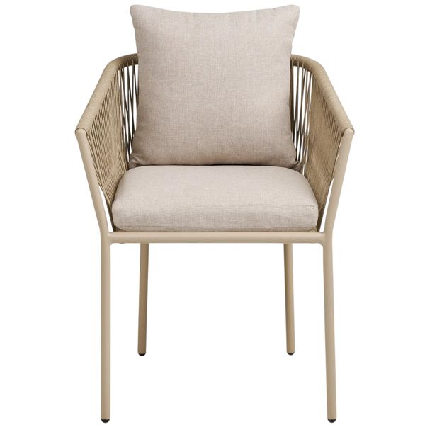 Hovedbilde Salerno spisestol ute – sand | House Nordic