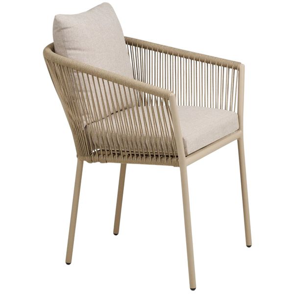 Hovedbilde Salerno spisestol ute – sand | House Nordic