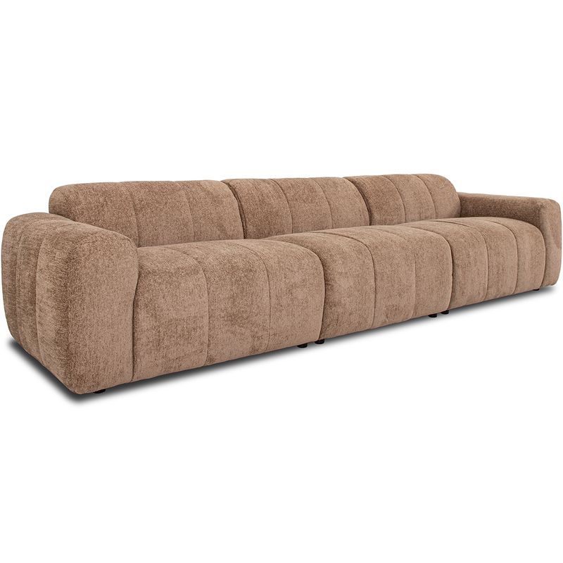 Moss 4 seter modulsofa 324 cm velg farge Raven tekstil
