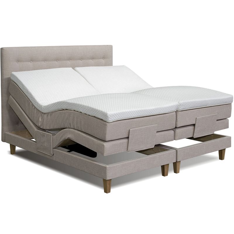 Arctic Premium Motion 160x200 Regulerbar seng | 5-soner pocketfjærer 🌟