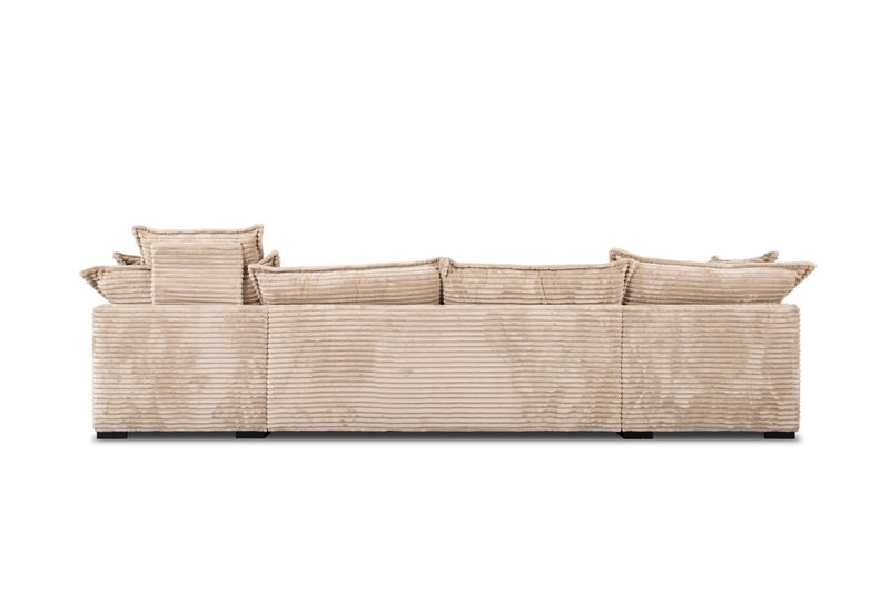 Archie Symmetrisk U-Sofa Oppsett 8 372x213cm Tilia cordfløyel
