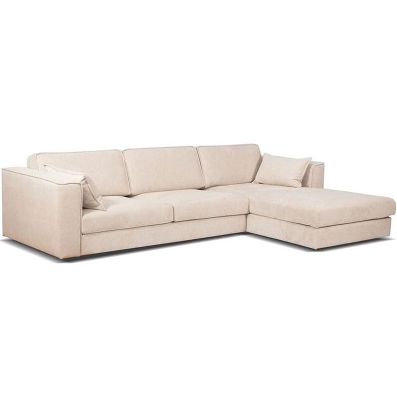 Orlando 3 seter med sjeselong 316 x 195 cm Aragon Tekstil