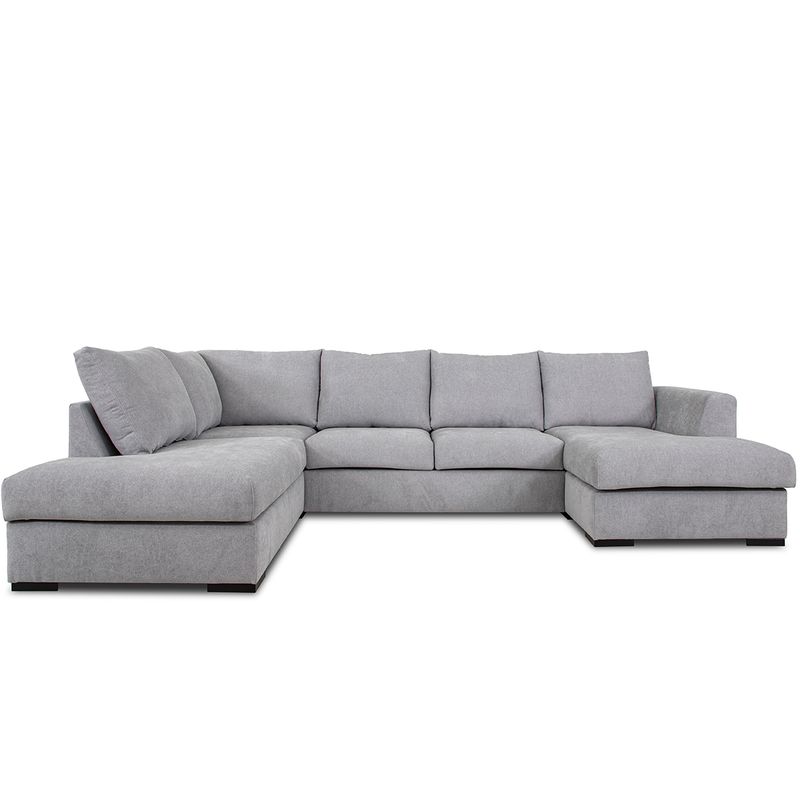 Chill U-sofa 330x215 cm - Storm tekstil