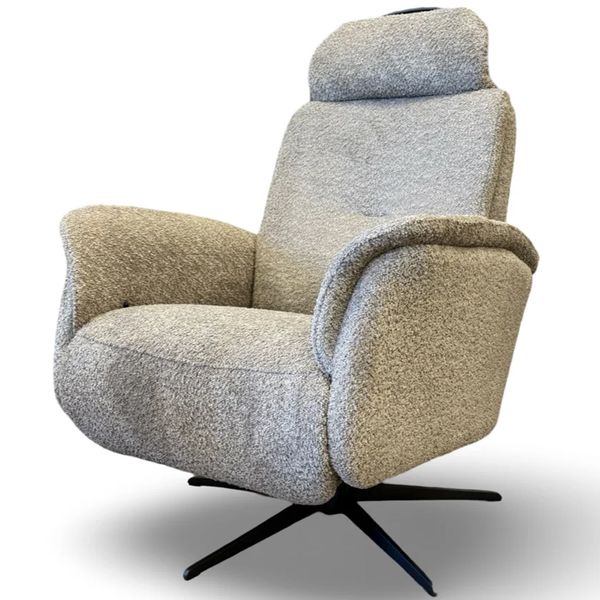 Hovedbilde Bent Recliner med integrert fothviler | Teddy ...