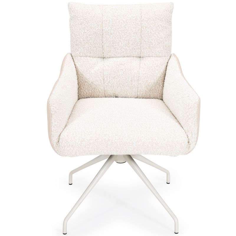 Astra 9262 spisestol med armlene, ergonomisk bevegelig rygg og sving