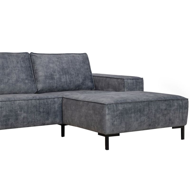 Brussel Oppsett 3 Adore Fuji Tekstil Hjørnesofa 350x214 m/ åpen 