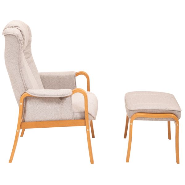 Hovedbilde Cardiff hvilestol med regulerbar rygg | Brego ...