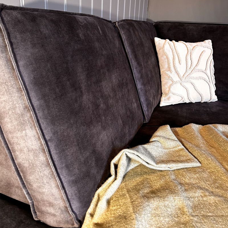 Brussel Hjørnesofa 2538 med åpen ende 294 cm x 210 cm Adore Fuji
