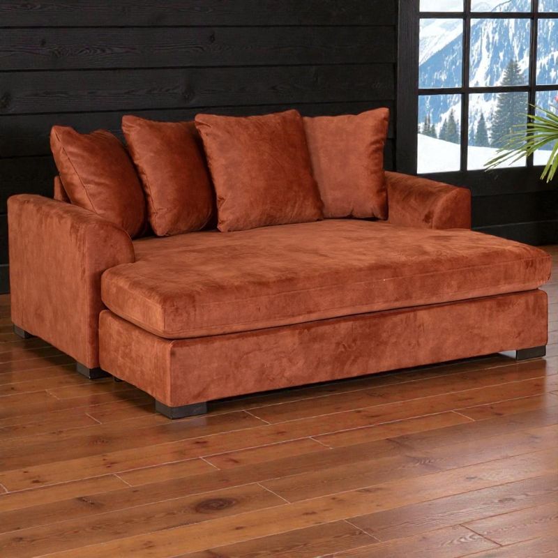 Arizona II 2XD Daybed | Adore Fuji Velur 182x155 cm