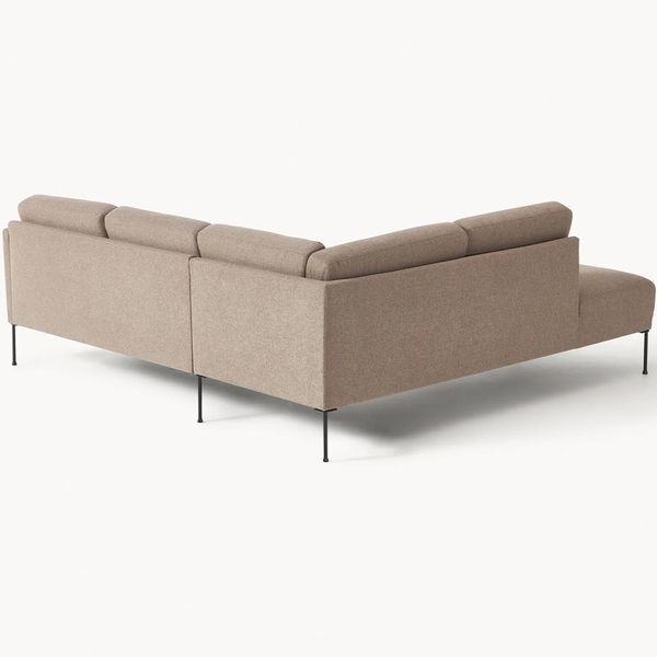 Hovedbilde Fluente hjørnesofa med åpen ende 222x199 Storm ...