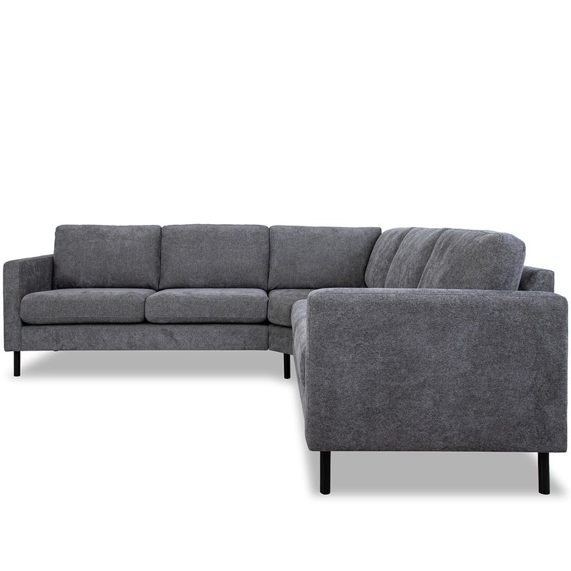 Luton Hjørnesofa C7  251x251cm Storm tekstil 