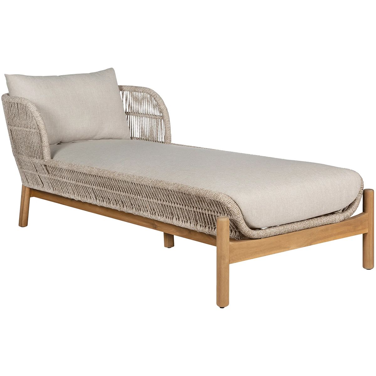 Terracina solseng med beige puter - akasietre | House Nordic