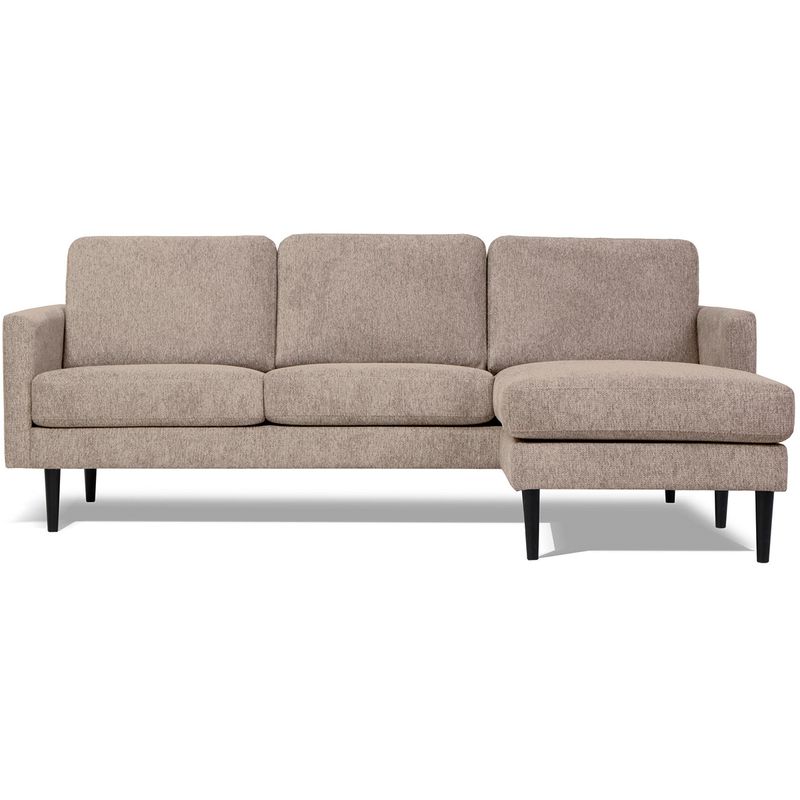 Ålesund sjeselongsofa Aragon GR-18 Wenge 205x141cm