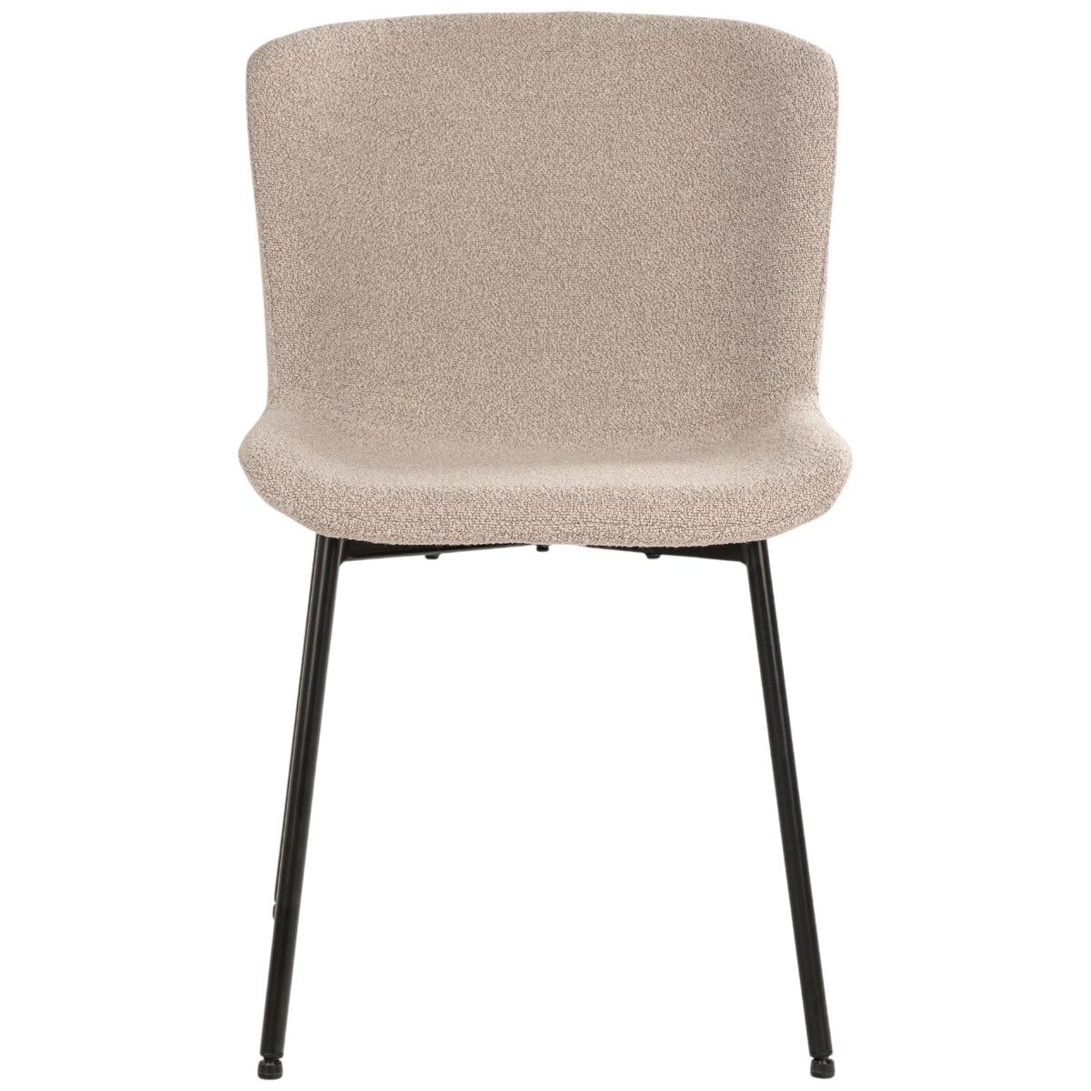 Maceda spisestol bouclé – beige | House Nordic