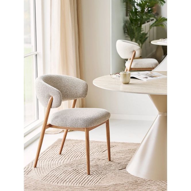 Hovedbilde Cavi spisestol - sand / natur eik  look| House ...
