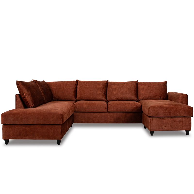 Archie Oppsett 3 U-sofa hjørnesofa Adore Fuji 323x213