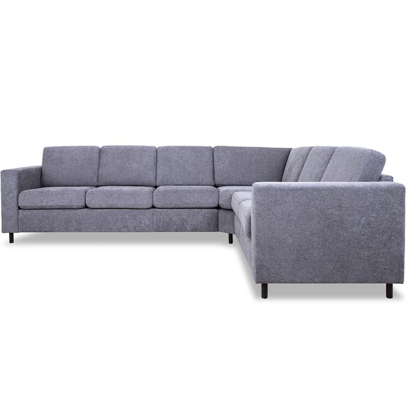 Bella oppsett 4 Hjørnesofa 280x220 cm Storm tekstil