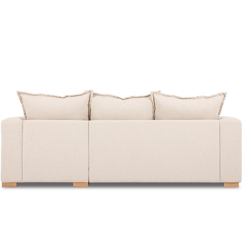 Minchi  sjeselong sovesofa 241cm x 160cm | Mossa tekstil