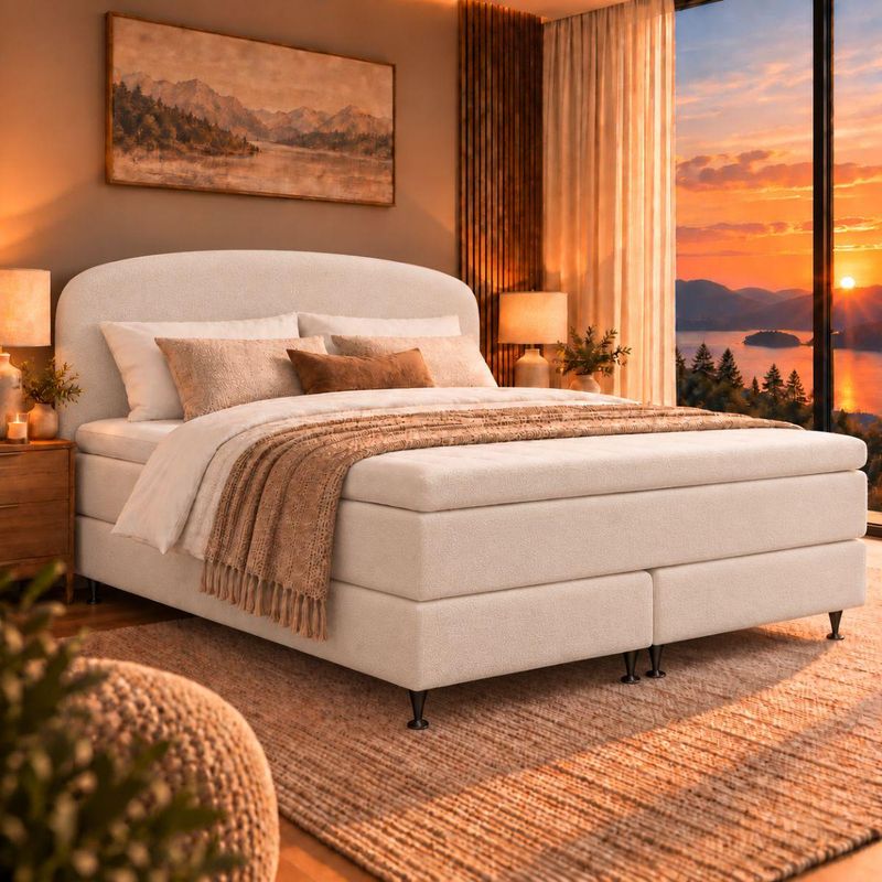 Arctic Premium Bouclè 160x200 Kontinentalseng