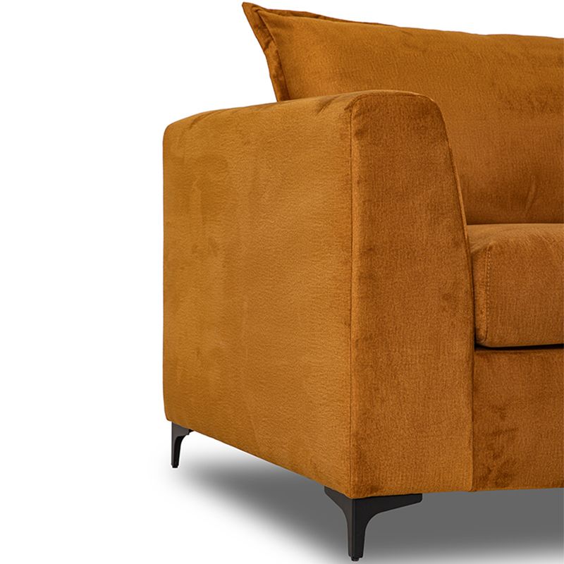 Chill Oppsett 2 Hjørnesofa Monolith velur 300x215 m/ åpen ende