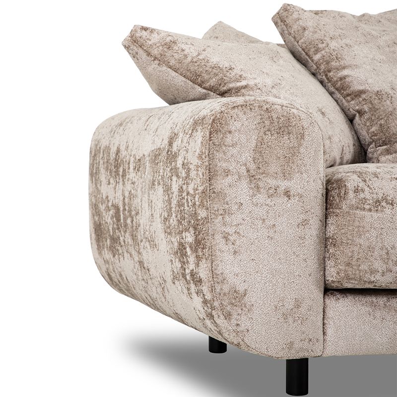 Lazy XL 3-seter sofa i Mauro tekstil 291 cm