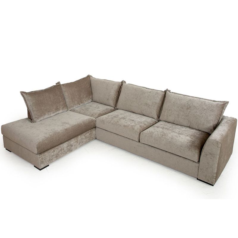 Chill Oppsett 2 Hjørnesofa m/ åpen ende Eros Velur 300x215
