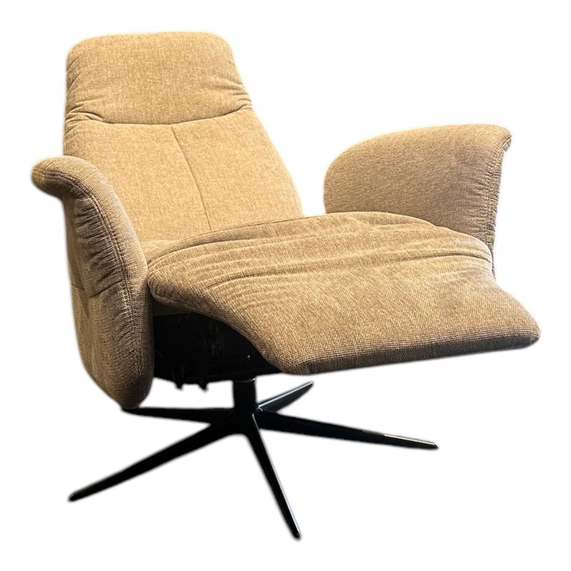 Bowie Recliner med integrert fothviler | Brego tekstil