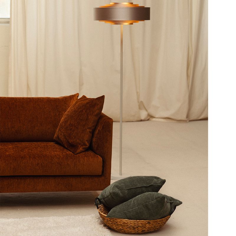Amaya 3,5 seter sofa 232 cm med Fluff One | Loft tekstil