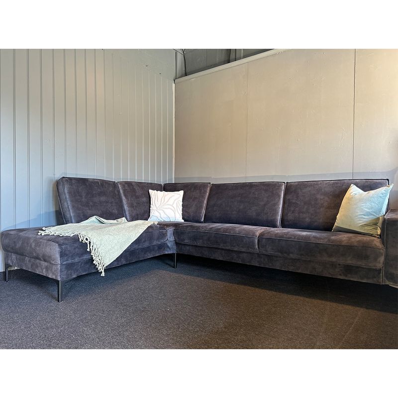 Brussel Hjørnesofa 2538 med åpen ende 294 cm x 210 cm Adore Fuji