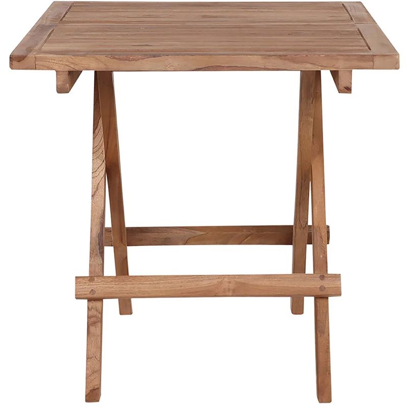 Bilbao Side Bord i Teak 50x50 | House Nordic