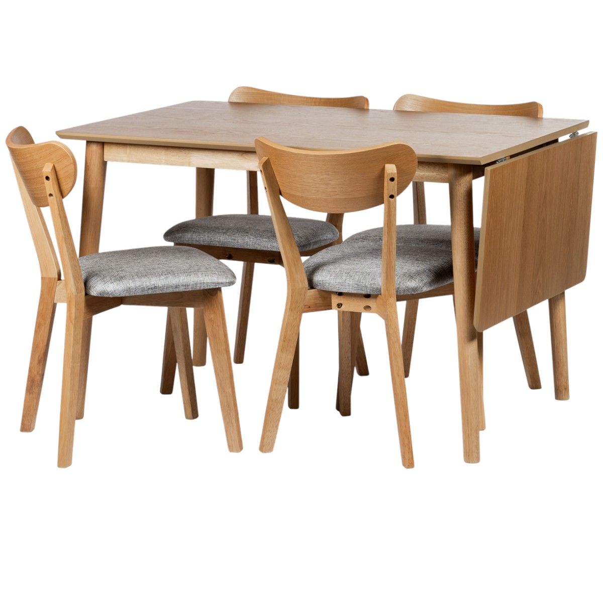 Gotland Spisebord med klaff 120/160x75