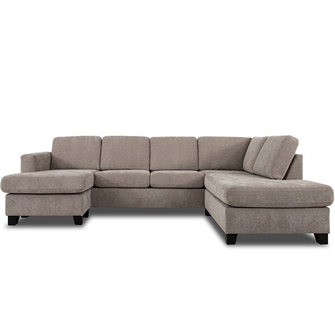 Hovedbilde Bella oppsett 3 U-Hjørnesofa 280x205 cm Storm ...