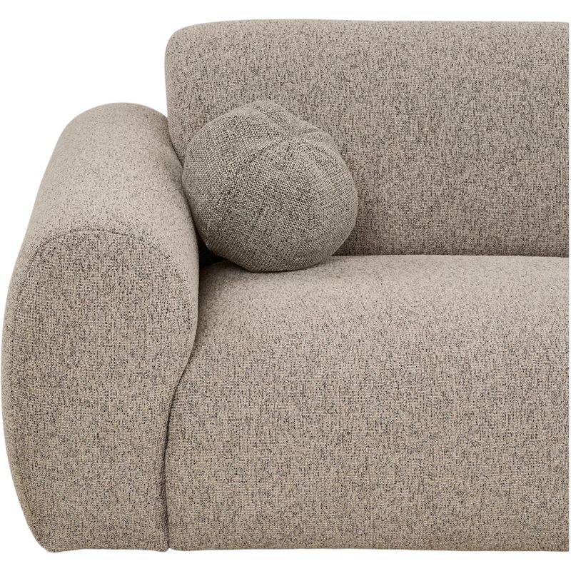 Clyde sofa 3-seter med sjeselong - stone grey | House Nordic 