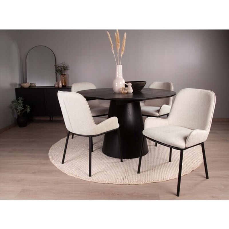 Whitney Spisestol beige