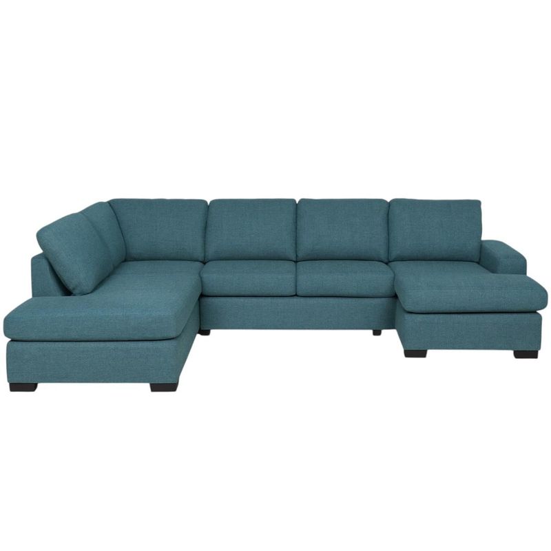 Vega U-hjørnesofa 286x200cm - Storm tekstil