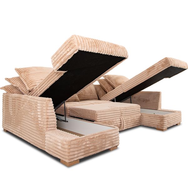 Hovedbilde Minchi U-hjørnesofa Symmetrisk 302 cm x 205 cm | ...