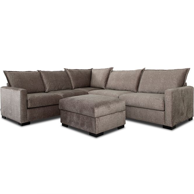 Hovedbilde Archie Hjørnesofa 295 x 255 cm | Vogue Velur