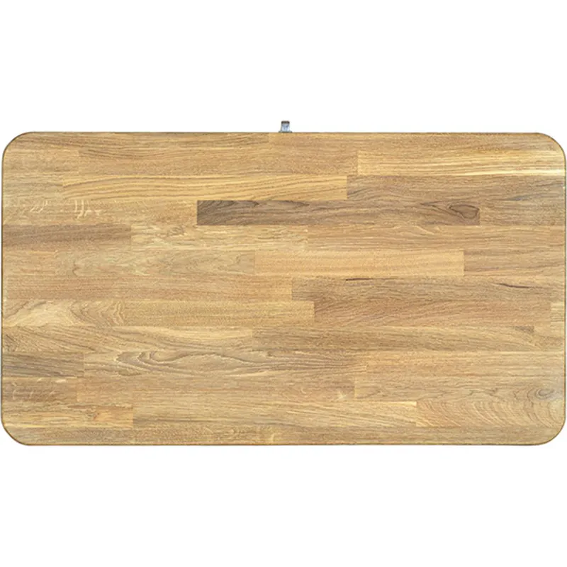 Alborg ekstra klaff/endeplate 90x50 cm oljet heltre eik