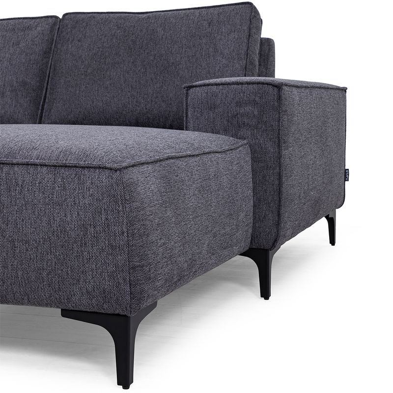 Brussel Oppsett 3 Brego Tekstil Hjørnesofa 350x214 m/ åpen 