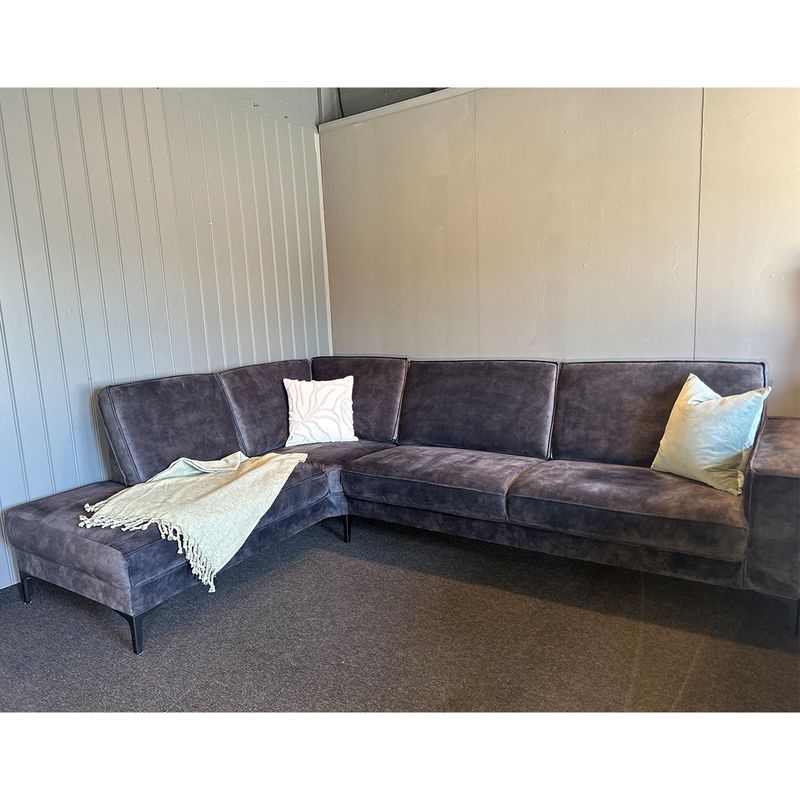 Brussel Hjørnesofa 2538 med åpen ende 294 cm x 210 cm Adore Fuji